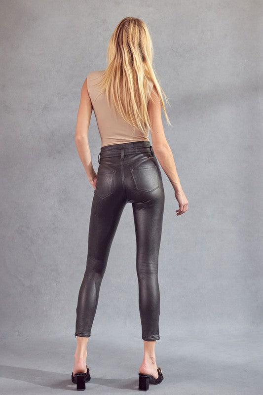 Lacey Vegan Leather Pants