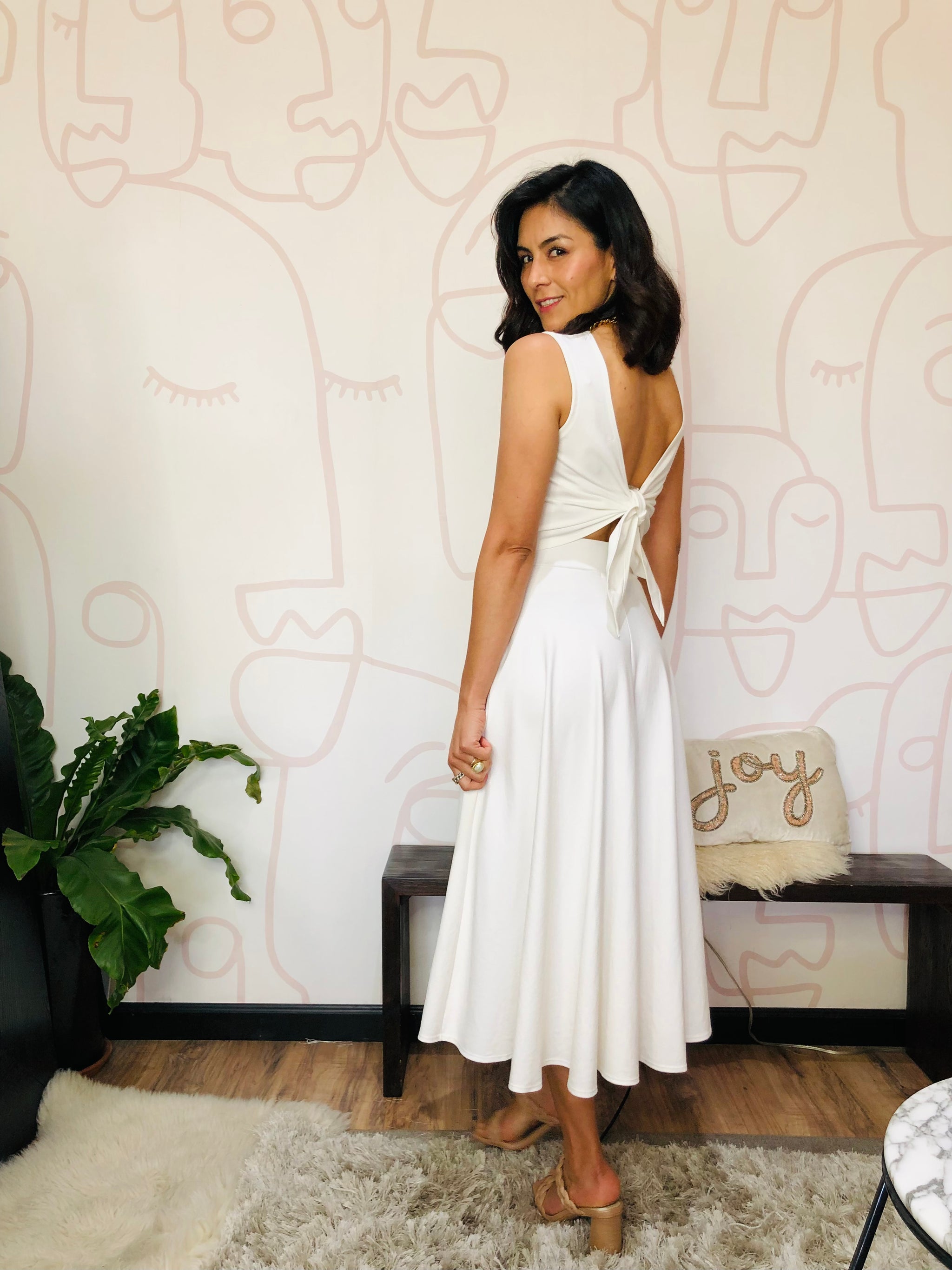 SINDY -Paloma Back Tie Set-