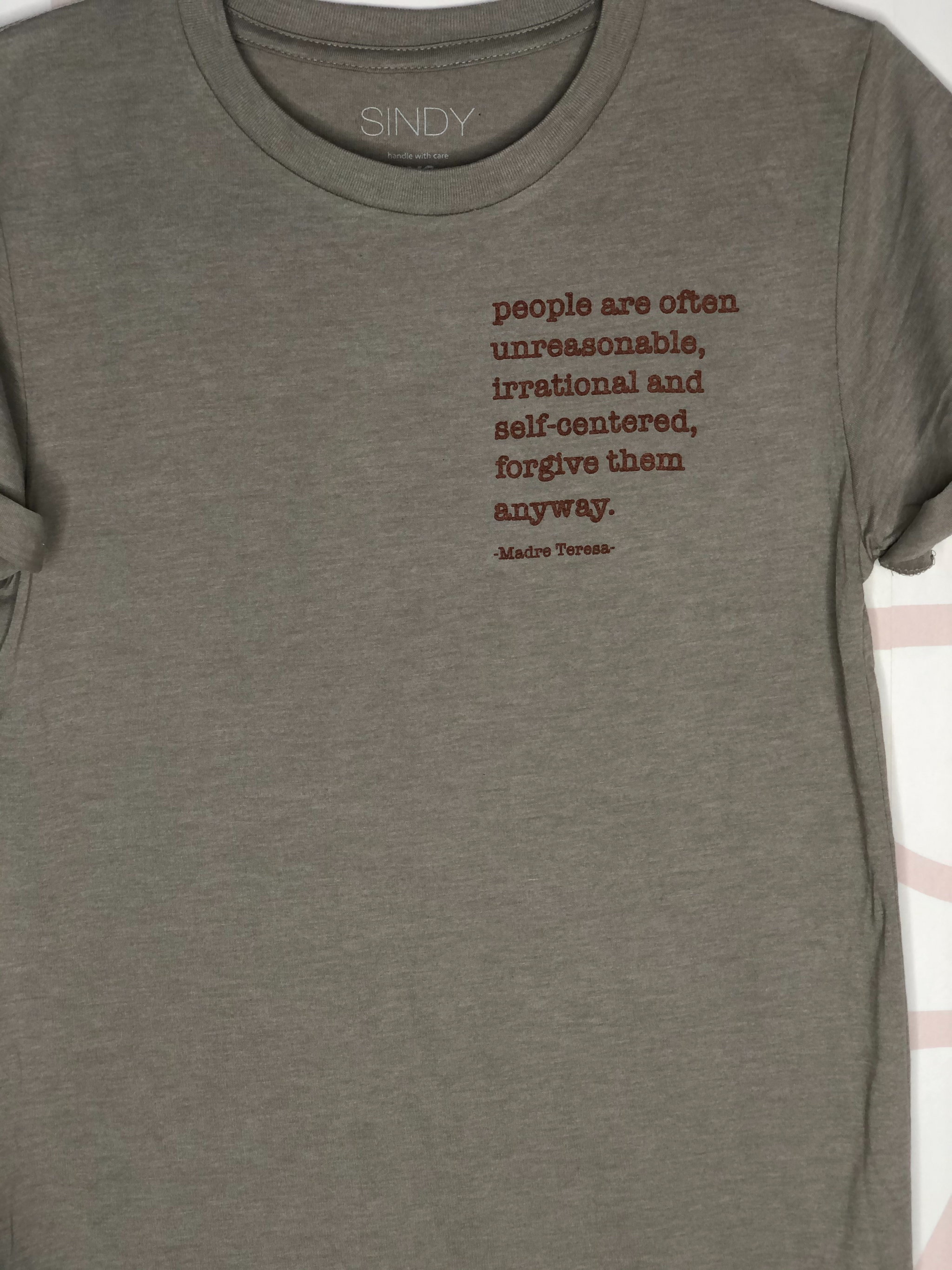 SINDY -ForgiveThem Tee-