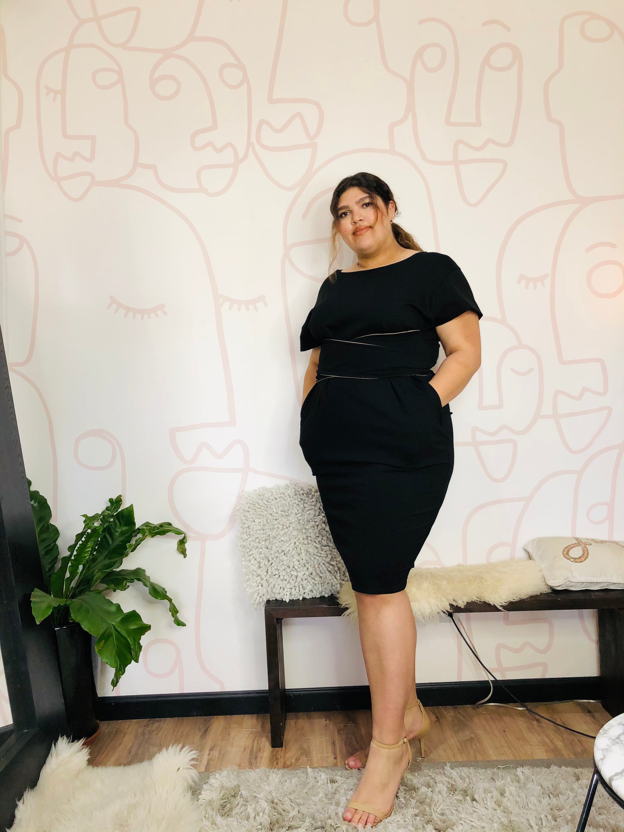 SINDY -Lupe Shift Dress